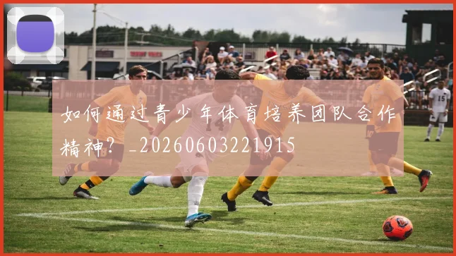 如何通过青少年体育培养团队合作精神？_20260603221915